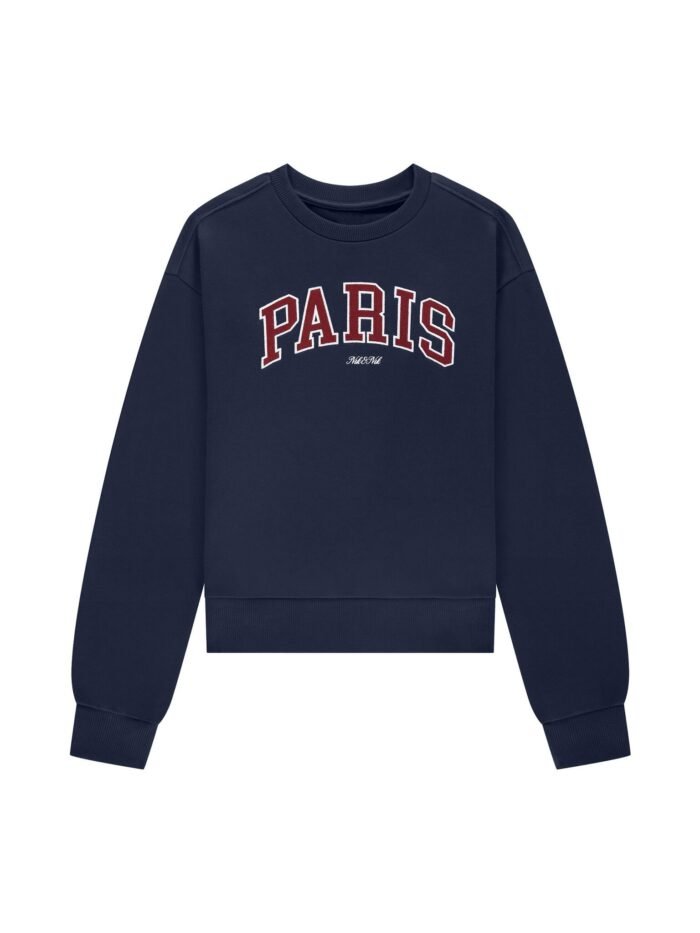 Nik&Nik Meisjes sweat shirt - Paris - Konings blauw Nik&Nik Meisjes sweat shirt - Paris - Konings blauwMateriaal