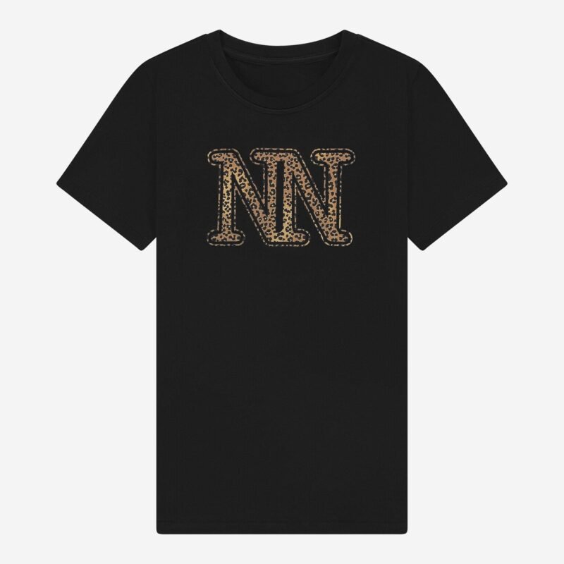 Nik&Nik Meisjes t-shirt - Neo - Zwart Nik&Nik Meisjes t-shirt - Neo - ZwartMateriaal
