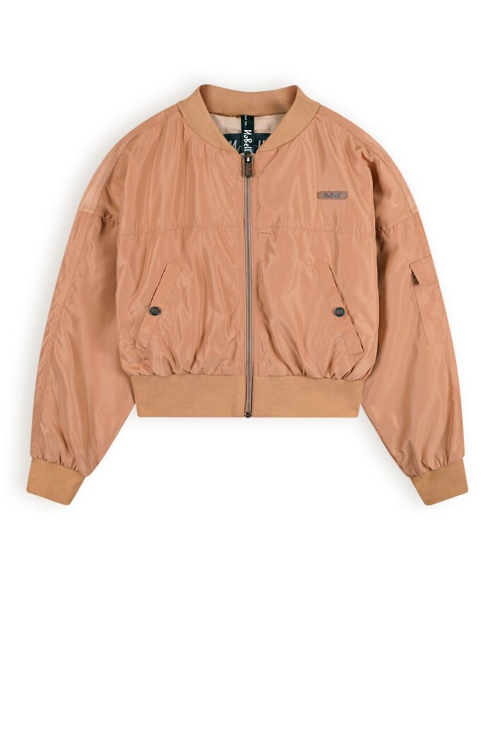 NoBell Meisjes bomer jas - Bomber - Animal bruin NoBell' Meisjes bomer jas - Bomber - Animal bruinMateriaal 100% RPE