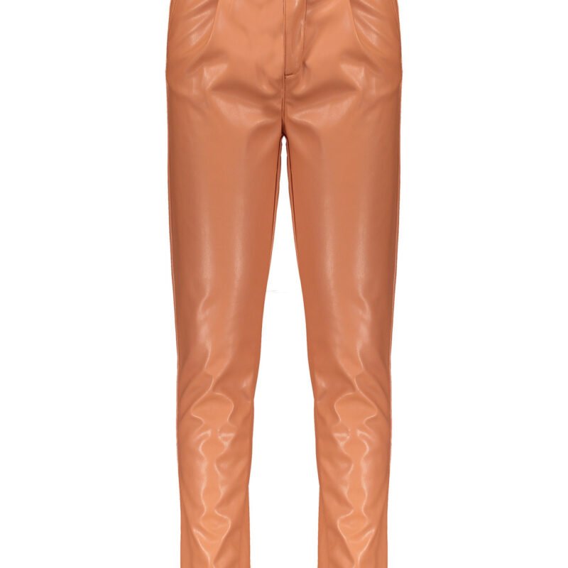 NoBell Meisjes broek PU + riem - Sylver - Soft Copper NoBell' Meisjes broek PU + riem - Sylver - Soft Copper_x000D_Materiaal 100% polyurethane