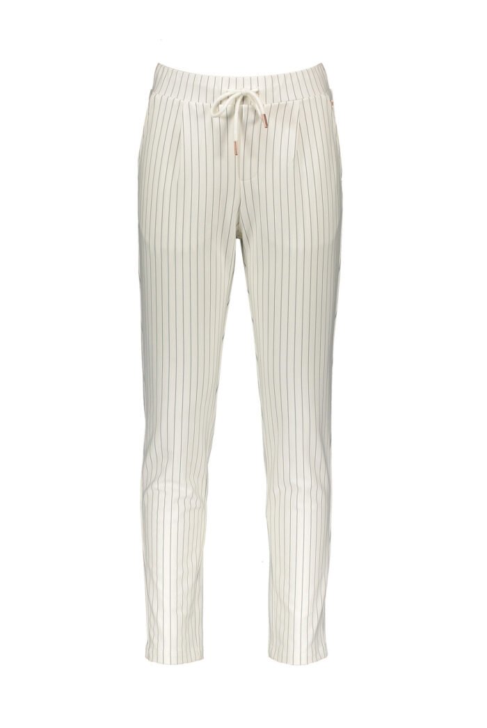 NoBell Meisjes broek - Suna - Snow White NoBell' Meisjes broek - Suna - Snow WhiteMateriaal 57%viscose35%polyamide6%elast