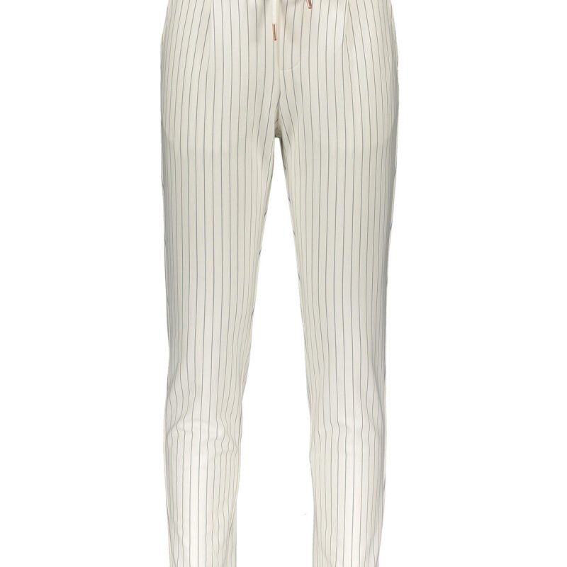 NoBell Meisjes broek - Suna - Snow White NoBell' Meisjes broek - Suna - Snow WhiteMateriaal 57%viscose35%polyamide6%elast