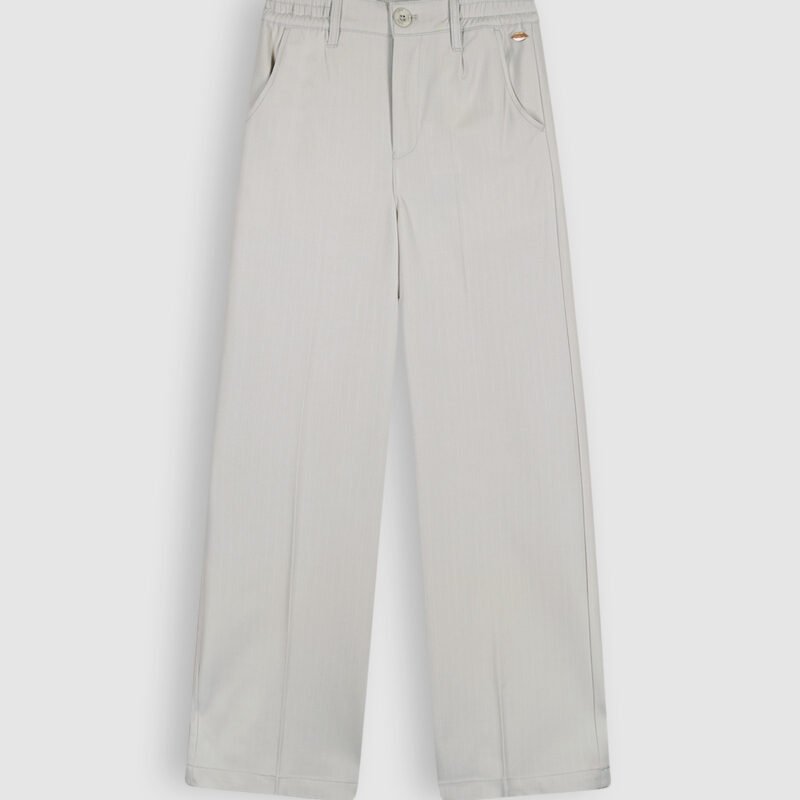 NoBell Meisjes broek wide leg - Sayla - Zilver grijs NoBell' Meisjes broek wide leg - Sayla - Zilver grijsMateriaal 69% PE. 27% VI. 4% EA