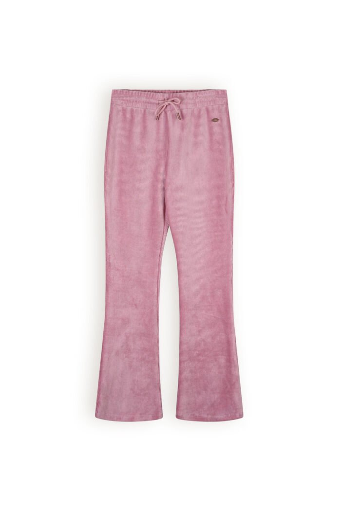 NoBell Meisjes flair broek velvet rib - Sady - Vintage roze NoBell' Meisjes flair broek velvet rib - Sady - Vintage rozeMateriaal 60% CO. 30% PE. 10% EA