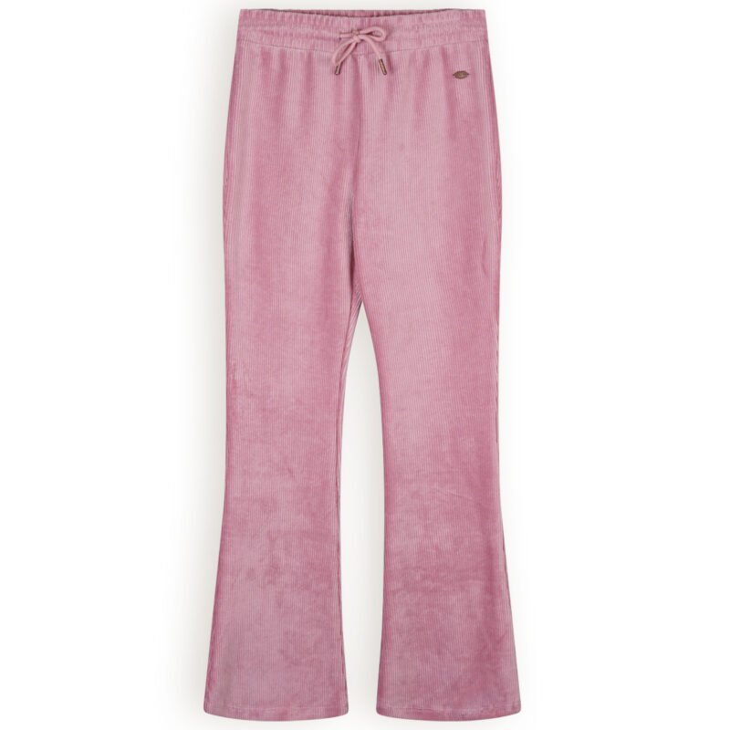 NoBell Meisjes flair broek velvet rib - Sady - Vintage roze NoBell' Meisjes flair broek velvet rib - Sady - Vintage rozeMateriaal 60% CO. 30% PE. 10% EA