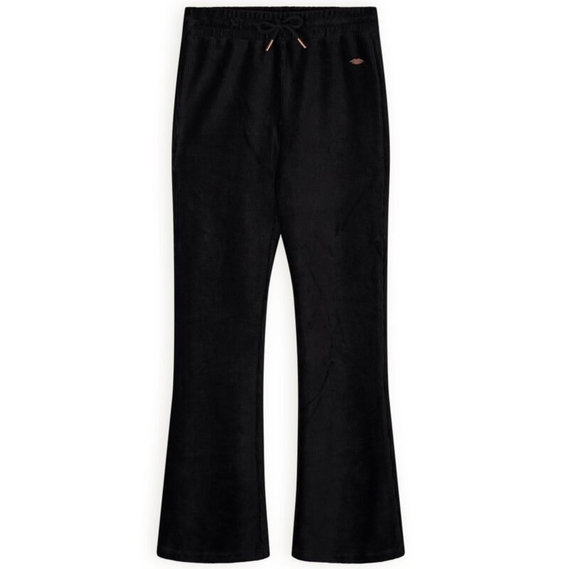 NoBell Meisjes flair broek velvet rib - Sady - Zwart NoBell' Meisjes flair broek velvet rib - Sady - ZwartMateriaal 60% CO. 30% PE