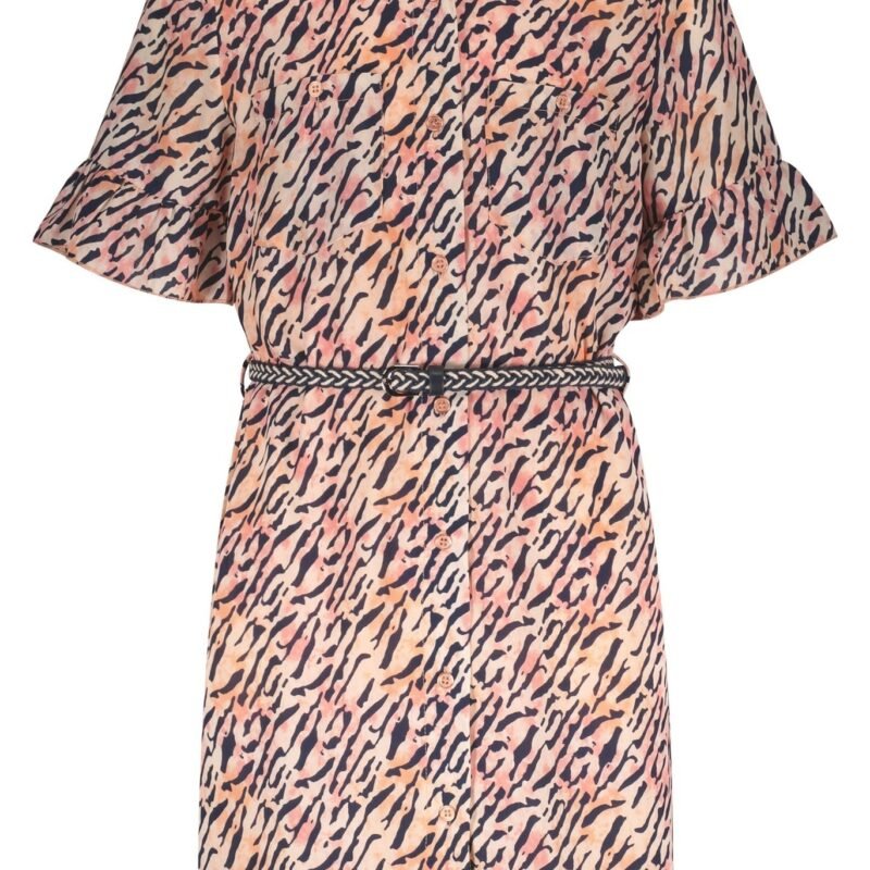 NoBell Meisjes jurk - MasaB - Lovely lychee Nobell' Meisjes jurk - MasaB - Lovely lychee60% RPE 40% PE