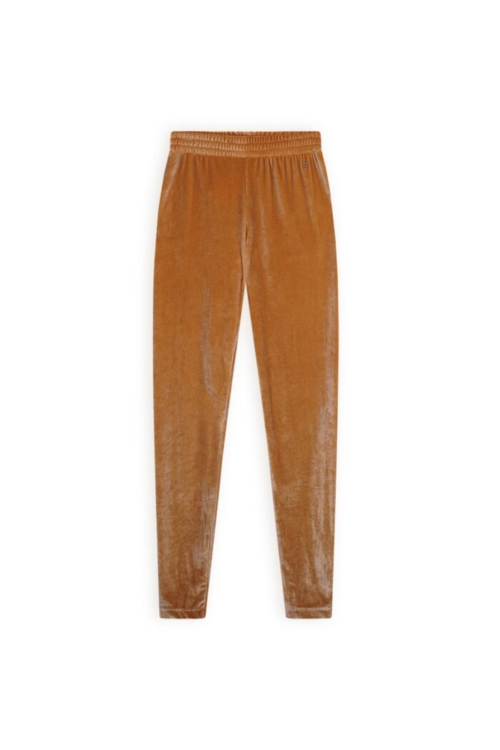 NoBell Meisjes legging shiny velours - Sole - Rosy zand NoBell' Meisjes legging shiny velours - Sole - Rosy zandMateriaal 92% PE. 8% EA