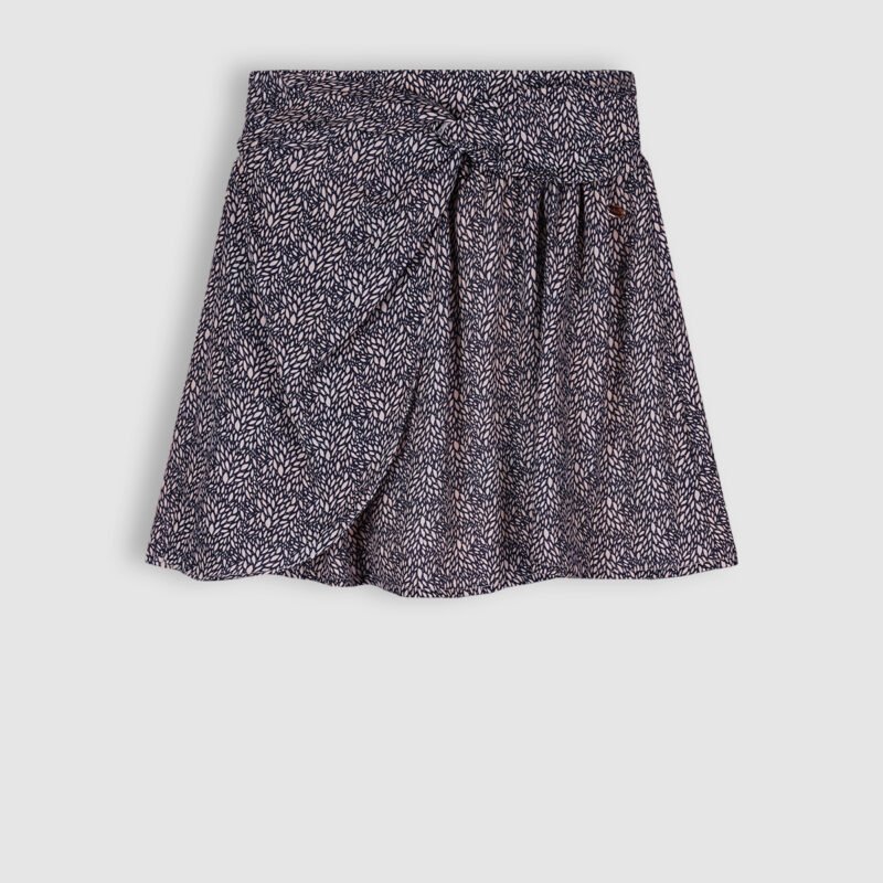 NoBell Meisjes rok AOP - Nadir - Navy blauw NoBell' Meisjes rok AOP - Nadir - Navy blauwMateriaal 60% RPE. 40% PE