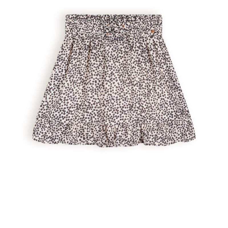 NoBell Meisjes rok bloemen - Ninez - Pearled ivoor wit NoBell' Meisjes rok bloemen - Ninez - Pearled ivoor witMateriaal 60% RPE. 40% PE