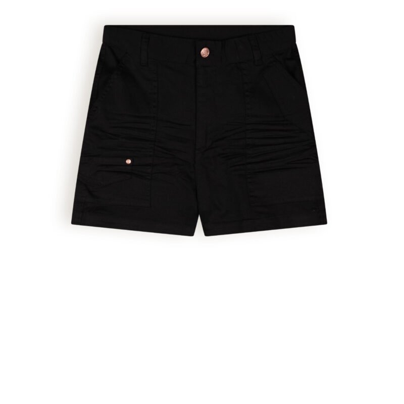 NoBell Meisjes short - Simoa - Jet zwart NoBell' Meisjes short - Simoa - Jet zwartMateriaal 97% CO. 3% EA
