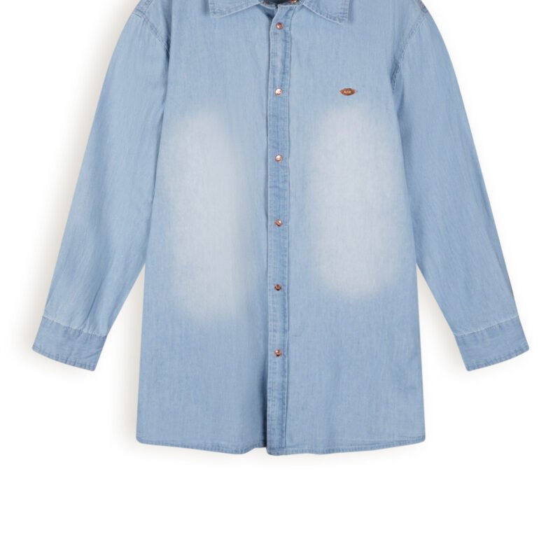 NoBell Meisjes spijkerjas oversized - Denim sea NoBell' Meisjes spijkerjas oversized - Denim seaMateriaal 100% CO