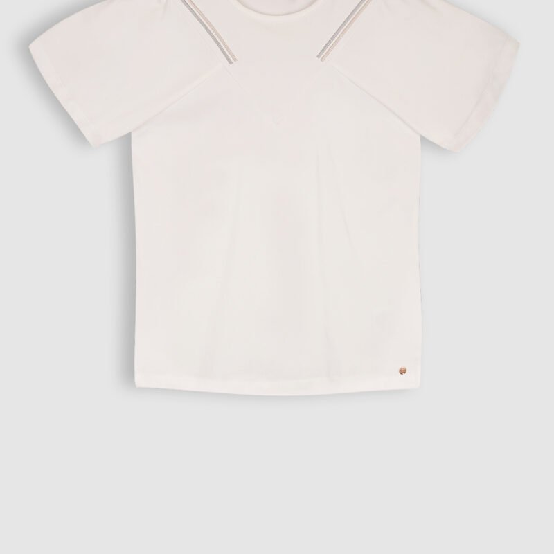 NoBell Meisjes t-shirt - Koala - Sneeuw wit NoBell' Meisjes t-shirt - Koala - Sneeuw witMateriaal 95% OCS. 5% EA