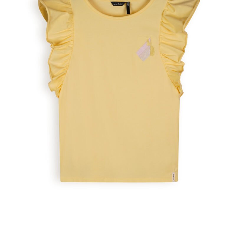NoBell Meisjes top - Kim - Lemoncurd NoBell' Meisjes top - Kim - LemoncurdMateriaal 95% CO. 5% EA