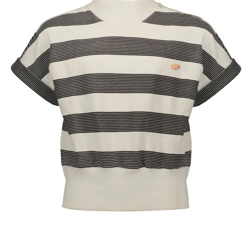 NoBell Meisjes top Kiss - Pearled Ivory NoBell' Meisjes top Kiss - Pearled Ivory 85%cotton 10%polyamide 5%elas