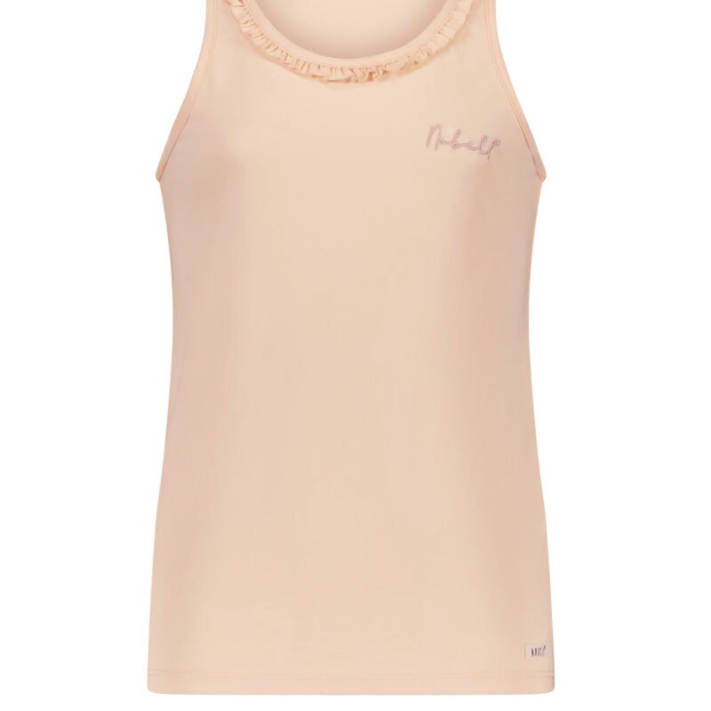 NoBell Meisjes top - Kolet - Rosy zand Nobell' Meisjes top - Kolet - Rosy zand95% CO 5% EA