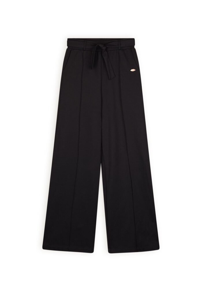 NoBell Zomer broek meisjes Zwart - palazzo - Salet NoBell' Zomer broek meisjes Zwart - palazzo - SaletMateriaal 57% rayon