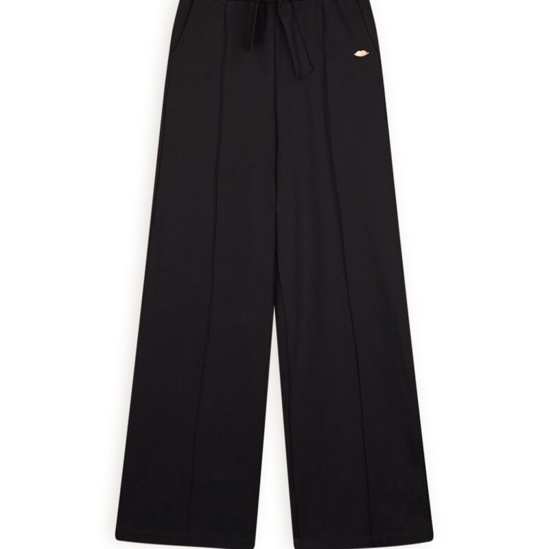 NoBell Zomer broek meisjes Zwart - palazzo - Salet NoBell' Zomer broek meisjes Zwart - palazzo - SaletMateriaal 57% rayon