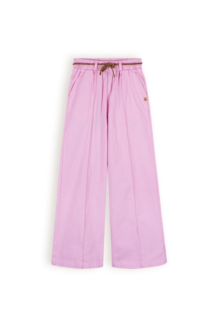 NoNo Meisjes broek palazzo - Sayla - Cotton candy NoNo Meisjes broek palazzo - Sayla - Cotton candyMateriaal 97% CO. 3% EA