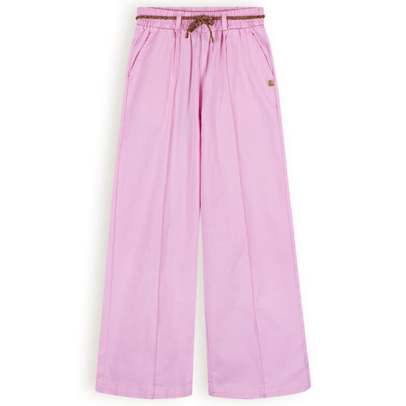 NoNo Meisjes broek palazzo - Sayla - Cotton candy NoNo Meisjes broek palazzo - Sayla - Cotton candyMateriaal 97% CO. 3% EA