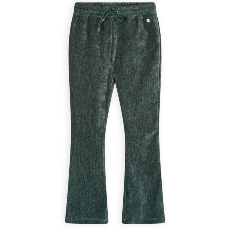 NoNo Meisjes flair broek velvet stretch - Sady - Bushy grijs NoNo Meisjes flair broek velvet stretch - Sady - Bushy grijsMateriaal 100% PE
