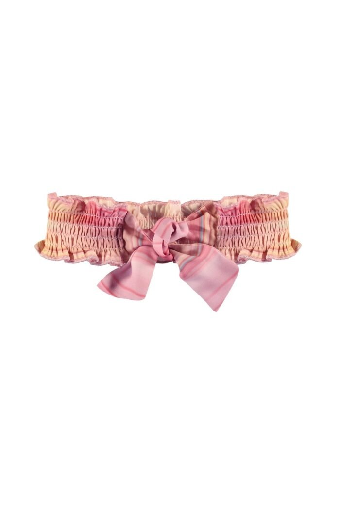 NoNo Meisjes haarband & riem in 1 - Kers blossom NoNo Meisjes haarband & riem in 1 - Kers blossom60% RPE 40% PE