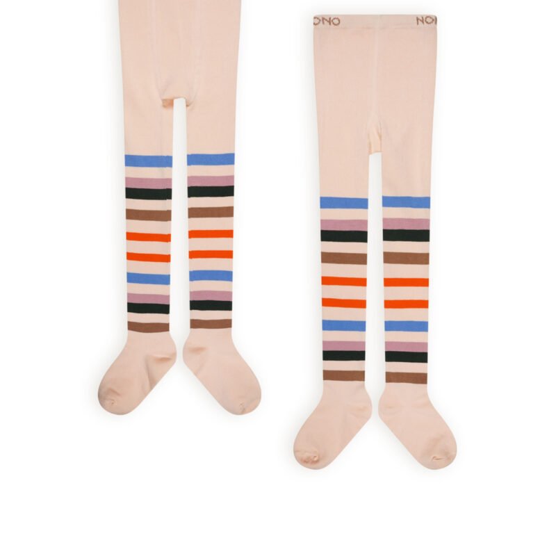 NoNo Meisjes maillot gestreept - Rachel - Pale Blush NoNo Meisjes maillot gestreept - Rachel - Pale BlushMateriaal 86% CO. 12% PA. 3% EA