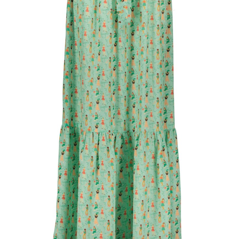 NoNo Meisjes - mom maxi rok Bodil Jane - Licht Jade NoNo Meisjes - mom maxi rok Bodil Jane - Licht Jade100%polyester+ lining 100co