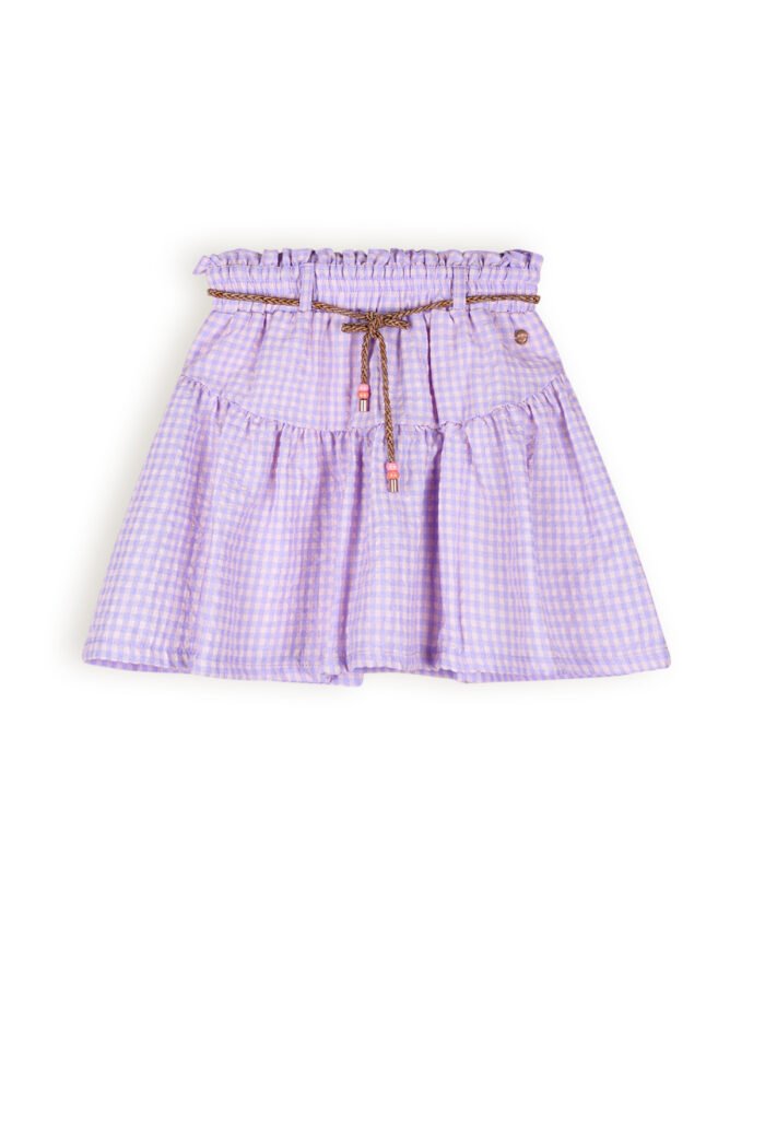 NoNo Meisjes rok geruit - Nadia - Galaxy lilac NoNo Meisjes rok geruit - Nadia - Galaxy lilacMateriaal 100% CO