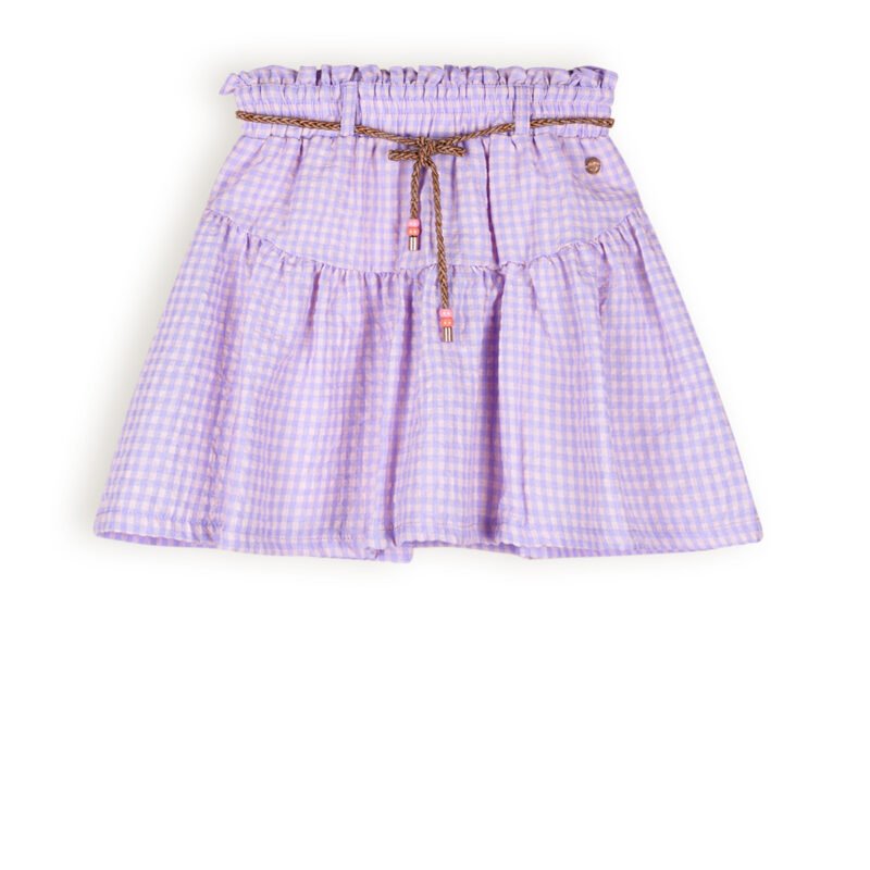 NoNo Meisjes rok geruit - Nadia - Galaxy lilac NoNo Meisjes rok geruit - Nadia - Galaxy lilacMateriaal 100% CO