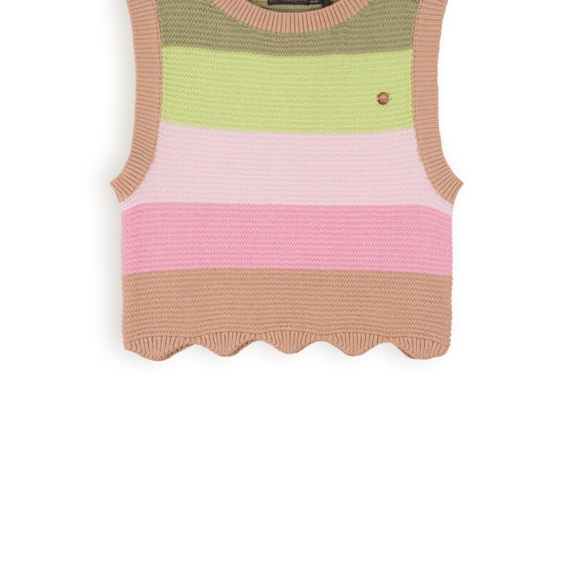 NoNo Meisjes spencer cropped gebreid - Kosmic - Zand blush NoNo Meisjes spencer cropped gebreid - Kosmic - Zand blushMateriaal 100% CO