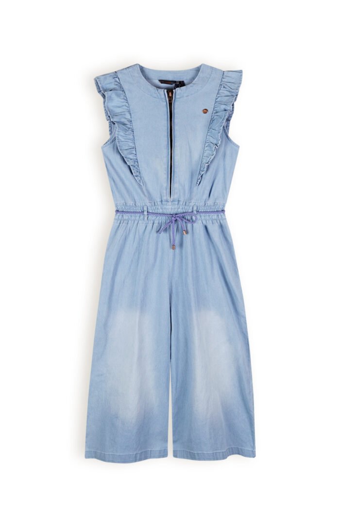 NoNo Meisjes spijker jumpsuit - Sasa - Denim NoNo Meisjes spijker jumpsuit - Sasa - DenimMateriaal 97% CO. 3% EA
