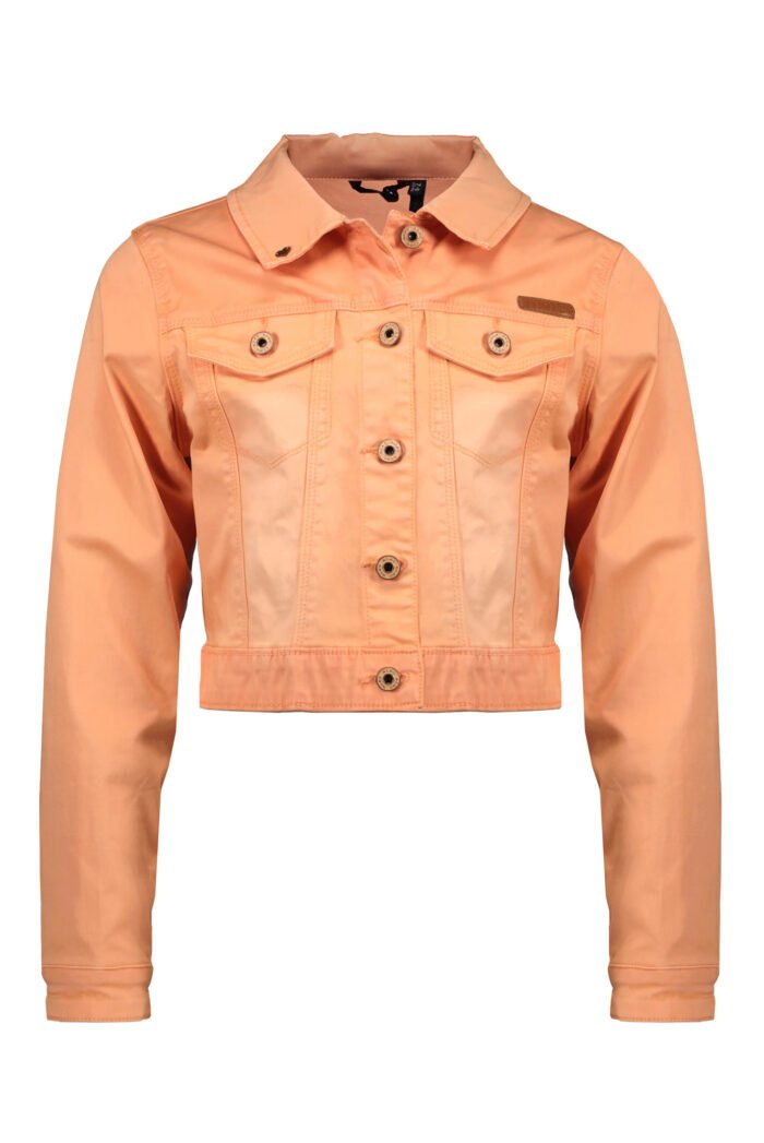 NoNo Meisjes - spijkerjas Denam - Papaya Punch NoNo Meisjes - spijkerjas Denam - Papaya Punch98%cotton 2%elastane