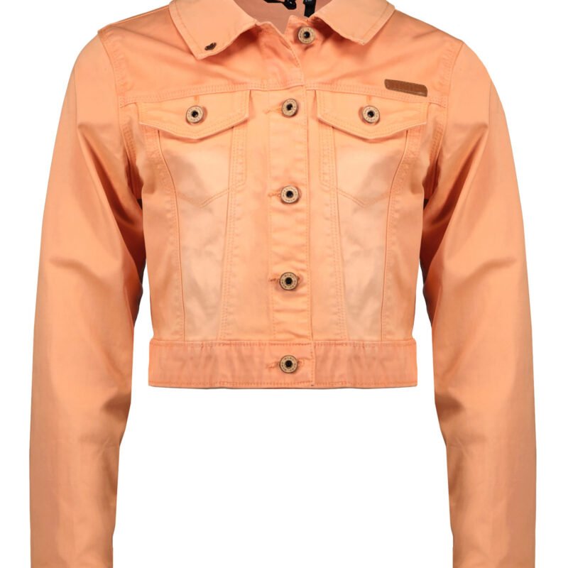 NoNo Meisjes - spijkerjas Denam - Papaya Punch NoNo Meisjes - spijkerjas Denam - Papaya Punch98%cotton 2%elastane