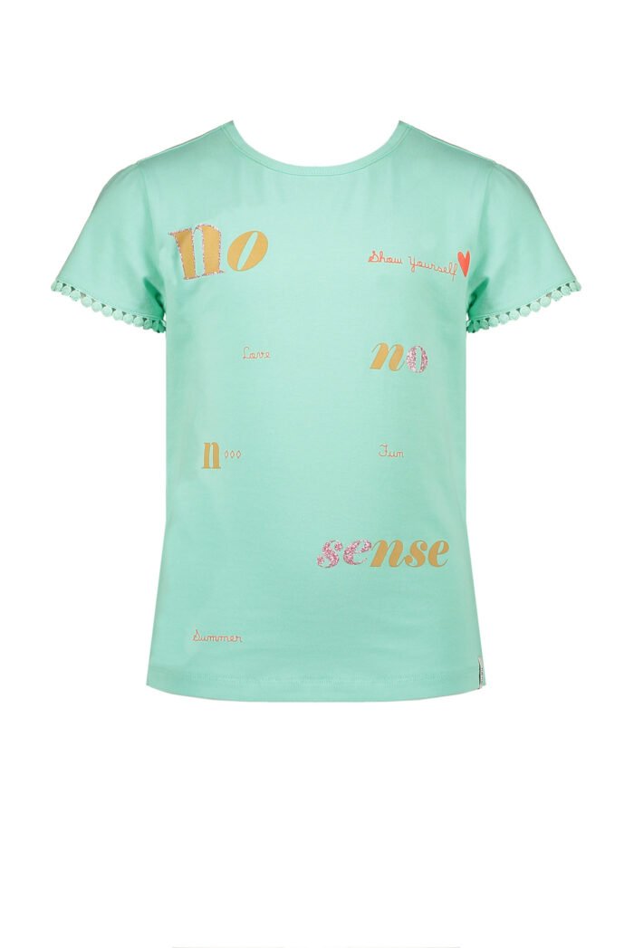 NoNo Meisjes - t-shirt Kamsi - Fresh Chewmint NoNo Meisjes - t-shirt Kamsi - Fresh Chewmint95CO/5EA