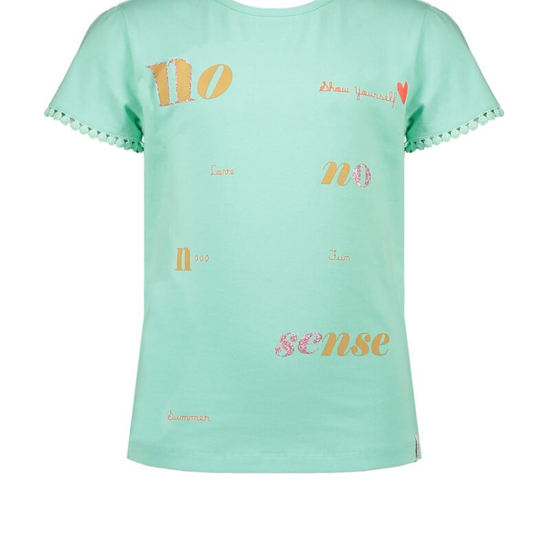NoNo Meisjes - t-shirt Kamsi - Fresh Chewmint NoNo Meisjes - t-shirt Kamsi - Fresh Chewmint95CO/5EA