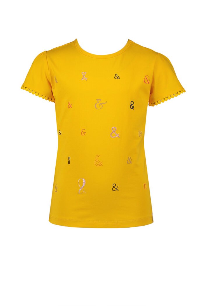 NoNo Meisjes - t-shirt Kamsi - Sunshine NoNo Meisjes - t-shirt Kamsi - Sunshine95CO/5EA