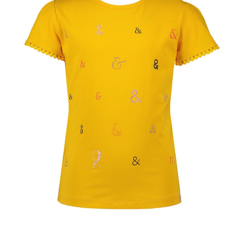 NoNo Meisjes - t-shirt Kamsi - Sunshine NoNo Meisjes - t-shirt Kamsi - Sunshine95CO/5EA
