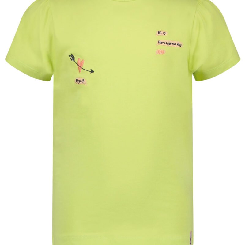 NoNo Meisjes t-shirt - Kantal - Sour lime NoNo Meisjes t-shirt - Kantal - Sour lime94% SCO 6% EA