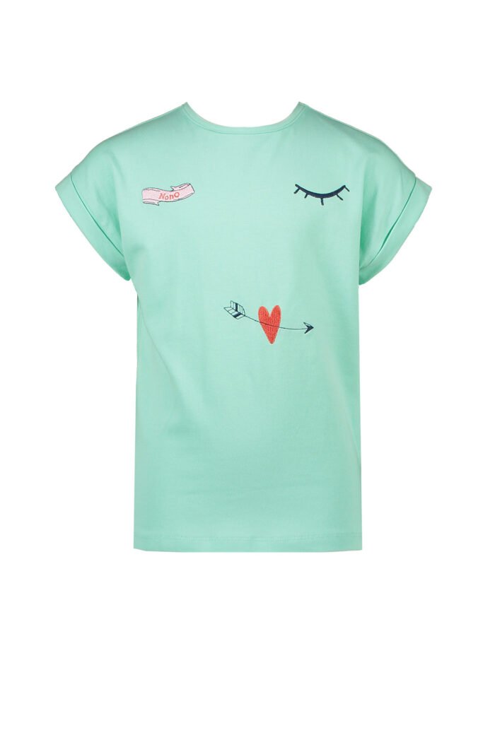NoNo Meisjes - t-shirt Kuy - Fresh Chewmint NoNo Meisjes - t-shirt Kuy - Fresh ChewmintC00191 95CO/5EA