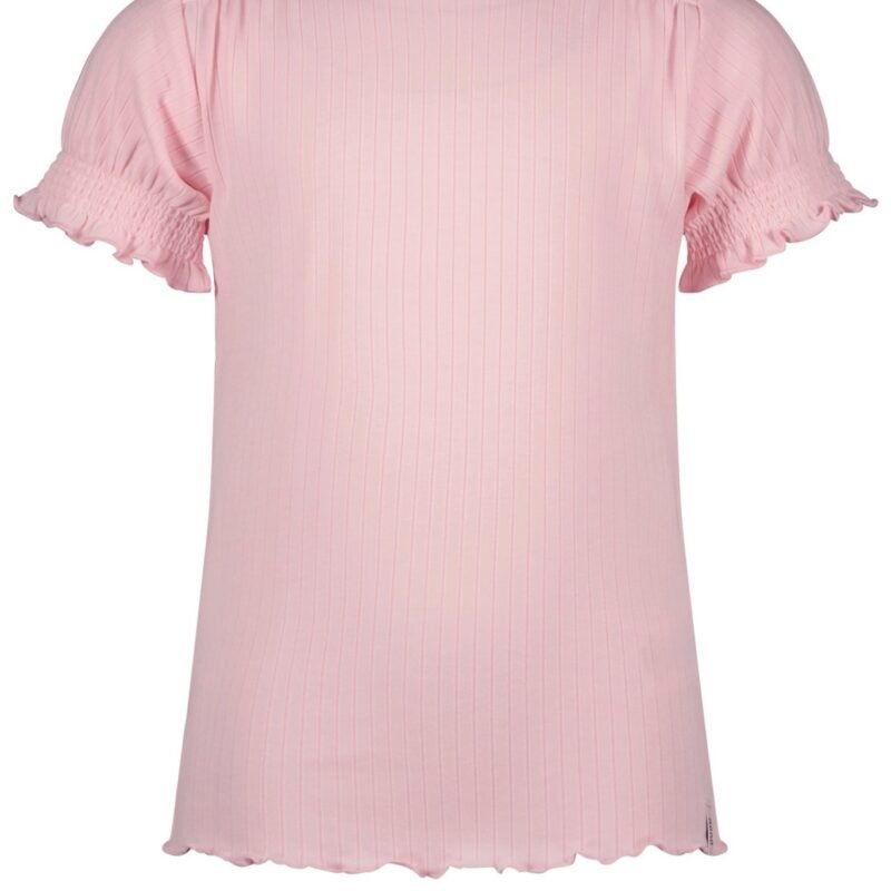 NoNo Meisjes t-shirt rib - Kyran - Kers blossom NoNo Meisjes t-shirt rib - Kyran - Kers blossom65% PE 28% VI 7% EA