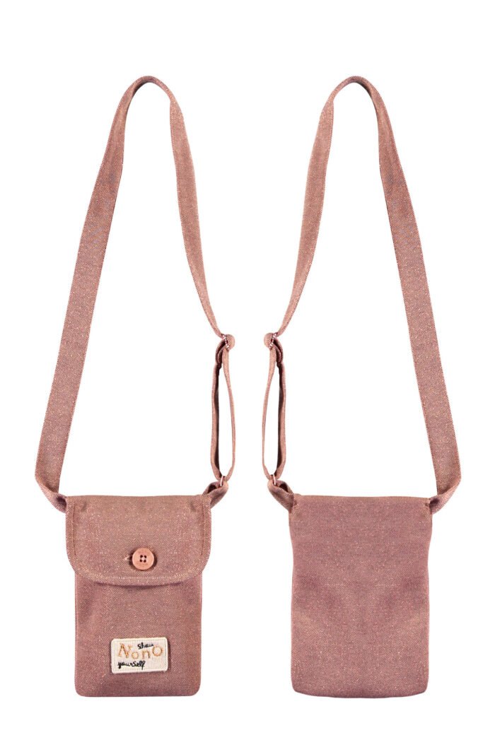 NoNo Meisjes telefoon tasje - Yuna - Rosy ginger NoNo Meisjes telefoon tasje - Yuna - Rosy ginger80% PE 20% ME
