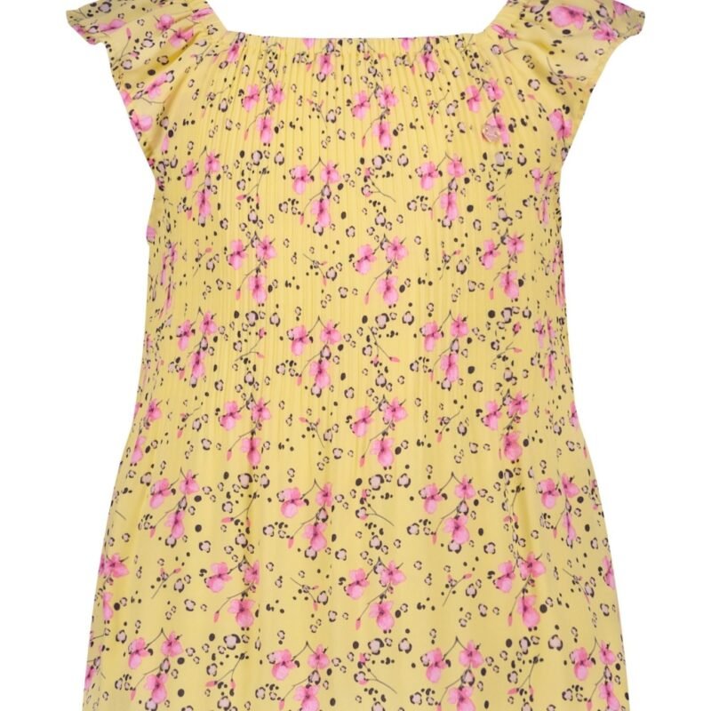 NoNo Meisjes top smock - Tommy - Lemon drop NoNo Meisjes top smock - Tommy - Lemon drop60% RPE 40% PE