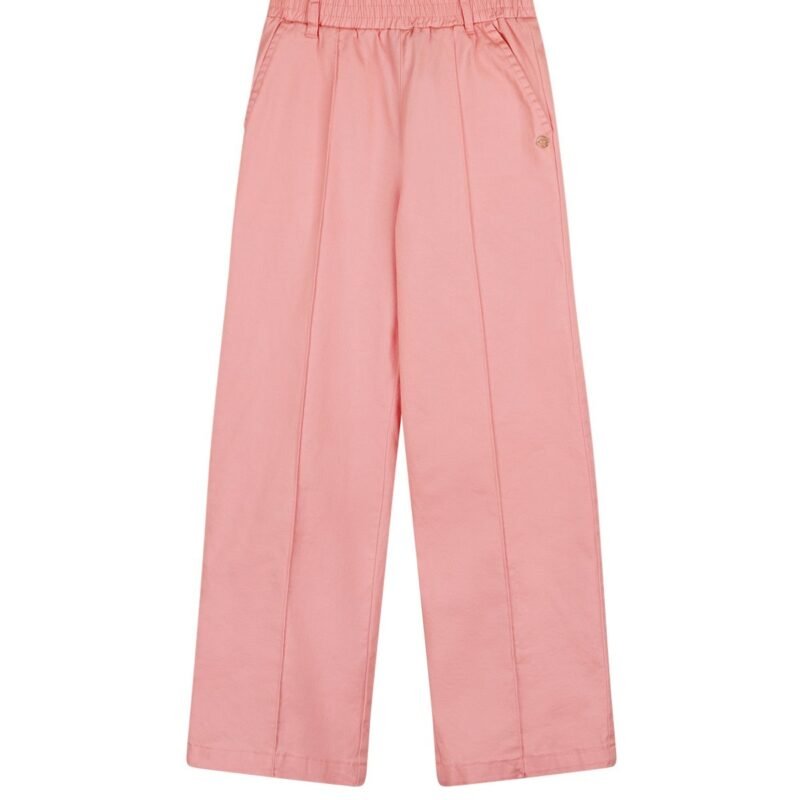 NoNo Zomer broek meisjes Roze - palazzo - twill - stretch - Sayla NoNo Zomer broek meisjes Roze - palazzo - twill - stretch - SaylaMateriaal 97% katoen