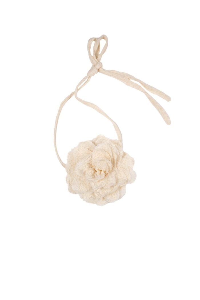 NoNo Zomer riem meisjes Ivoor wit - bloem NoNo Zomer riem meisjes Ivoor wit - bloemMateriaal 50% polyamide