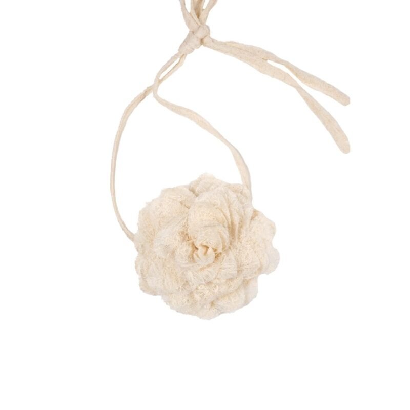 NoNo Zomer riem meisjes Ivoor wit - bloem NoNo Zomer riem meisjes Ivoor wit - bloemMateriaal 50% polyamide
