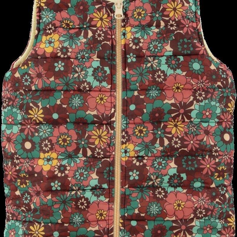 O'Chill Meisjes bodywarmer reversibel - Doutzen - Multicolor O'Chill Meisjes bodywarmer reversibel - Doutzen - MulticolorMateriaal
