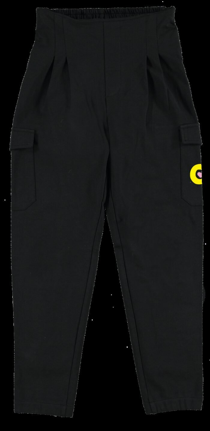O'Chill Meisjes cargo broek - Orly - Zwart O'Chill Meisjes cargo broek - Orly - ZwartMateriaal