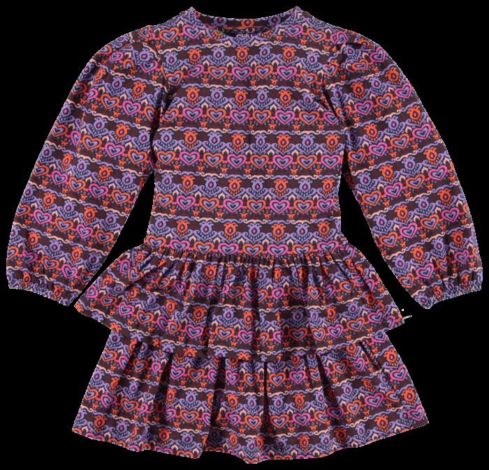 O'Chill Meisjes jurk - Fyanne - Paars O'Chill Meisjes jurk - Fyanne - PaarsMateriaal