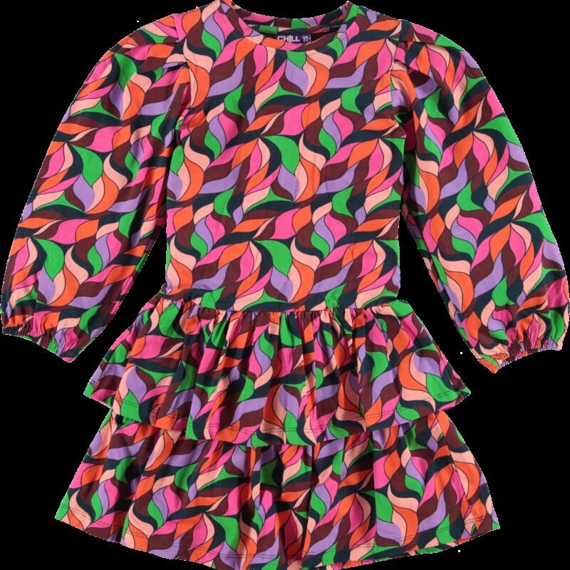 O'Chill Meisjes jurk - Hazel - Multi Color O'Chill Meisjes jurk - Hazel - Multi ColorMateriaal